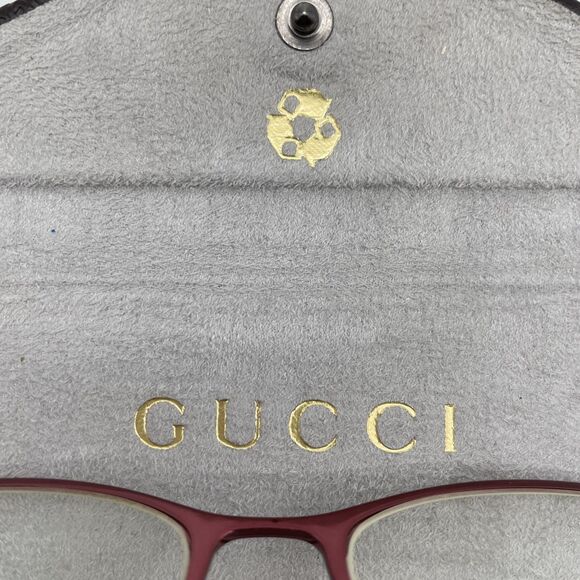 Gucci Eyeglasses 135 GG 2736 Q23 Women’s Burgundy/Bronze Italy Frame Only Rare - Picture 3 of 15